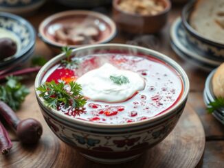 Borschtsch (Rote-Bete-Suppe)