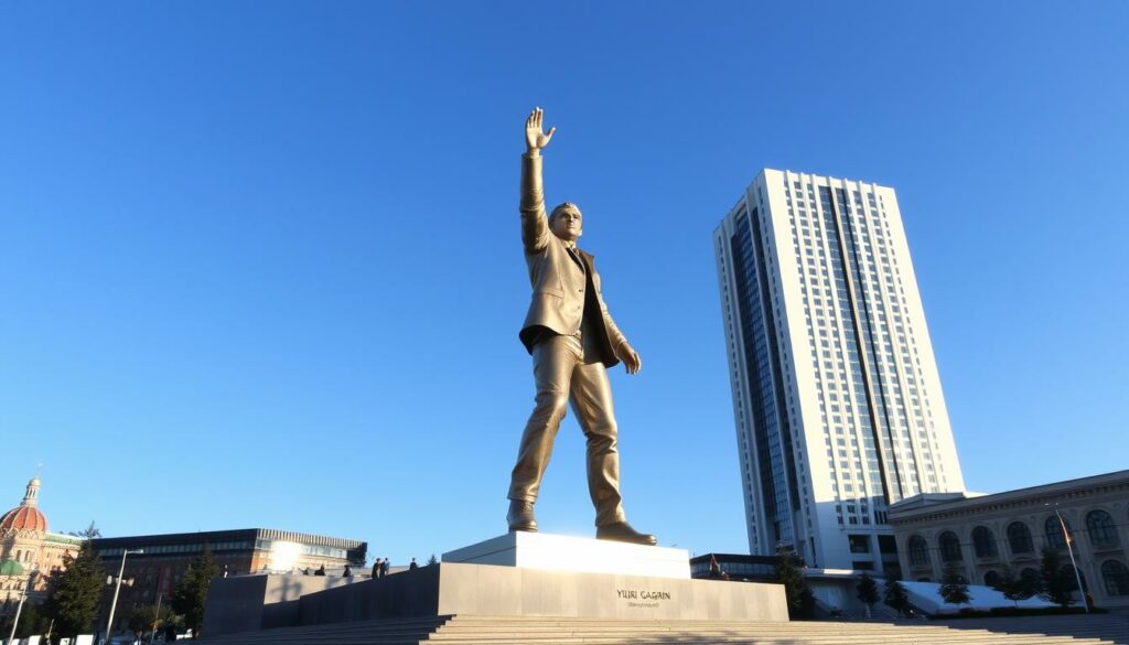 Gagarin-Monumentalstatue