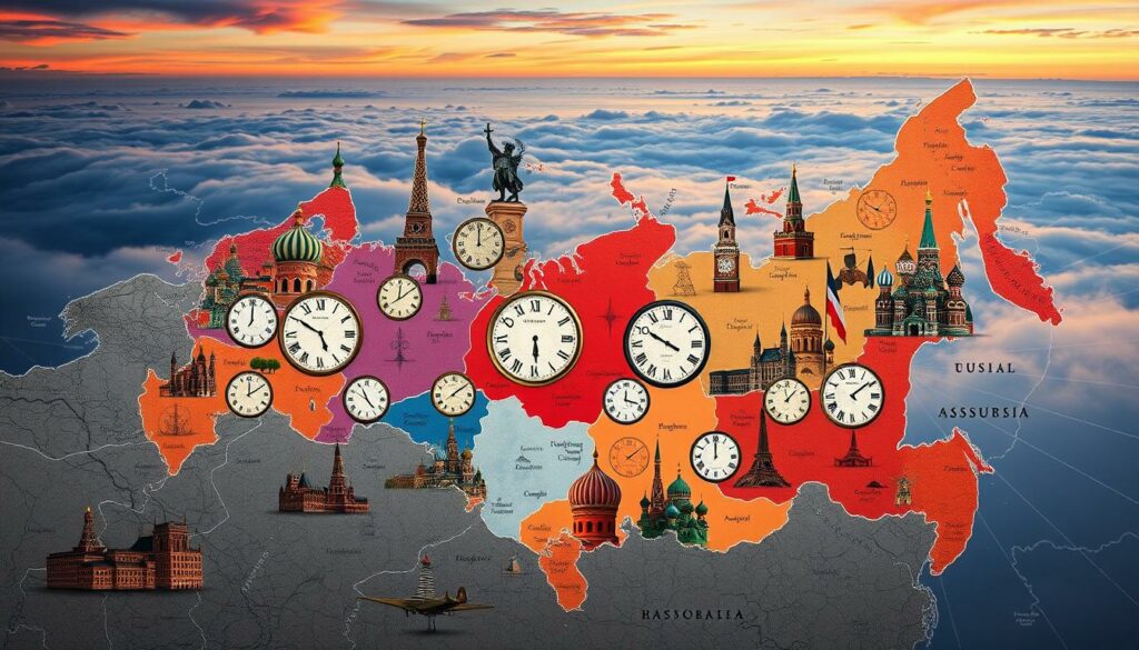 Geschichte der russischen Zeitzonen