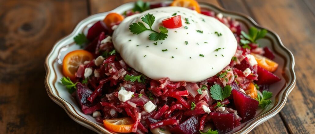 Hering im Pelzmantel (Salat)