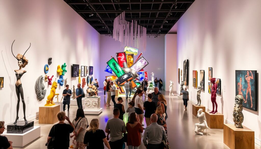 Moderne Kunst im Erarta Museum