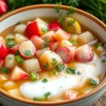 Okroschka (kalte Suppe)
