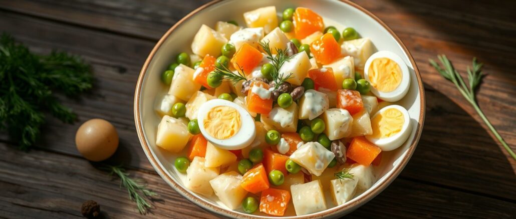 Oliviersalat (russischer Kartoffelsalat)