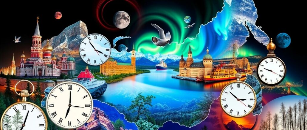 Russland Zeitzonen