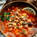 Soljanka (Suppe mit saurer Basis)
