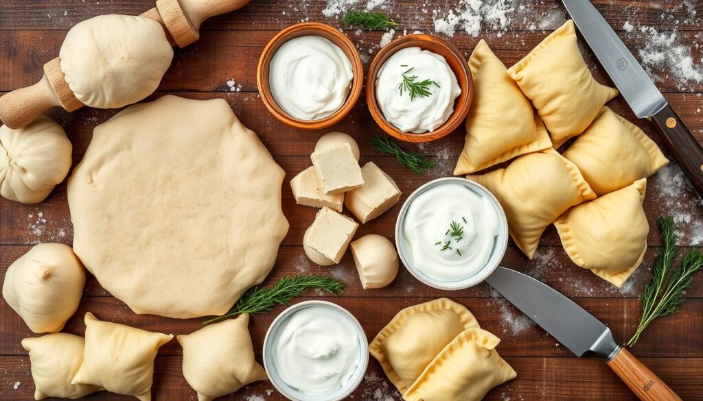 Zutaten und Rezepte für Pierogi