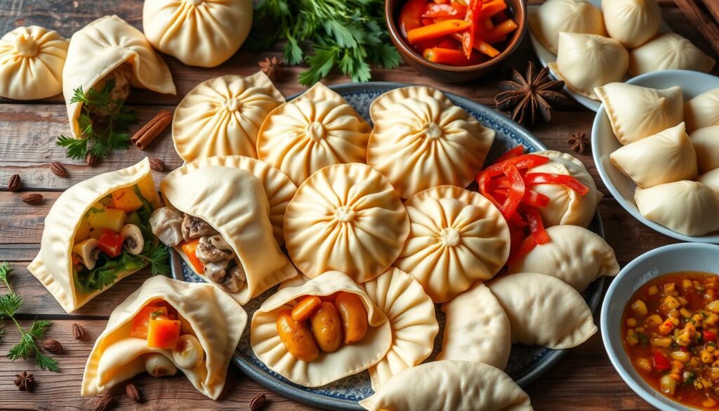internationale Teigtaschen