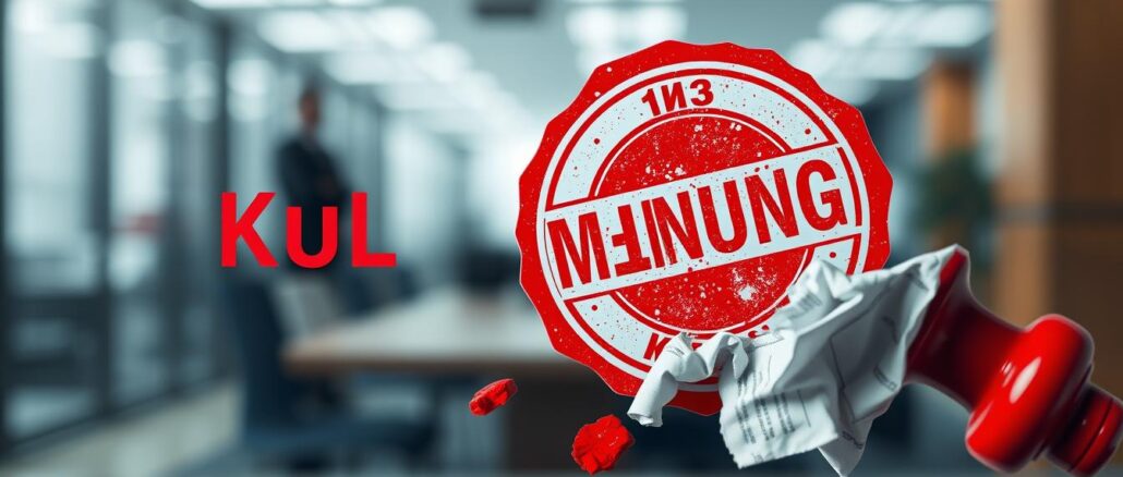 kündigung